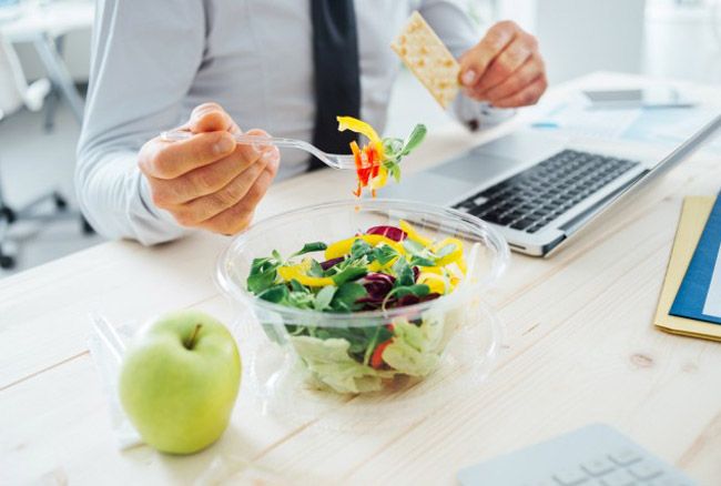 Mangiare sano in ufficio Si può