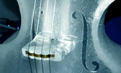 NICE CELLO un violoncello di ghiaccio per riflettere su ambiente e futuro dellumanità