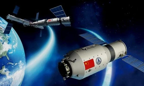 La stazione spaziale Tiangong I verso la Terra occhio ai detriti tossici