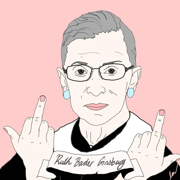 Ruth Bader Ginsburg la star dei giovani di 83 anni