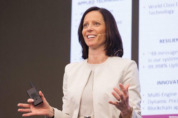 Adena Friedman è la prima donna a capo del Nasdaq