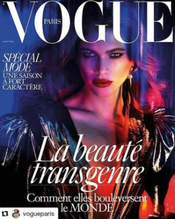 Valentina Sampaio la prima transgender su Vogue Paris