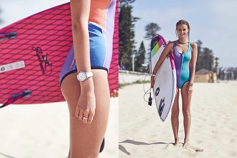 La surfista diventa una star del web e sbarca nella moda
