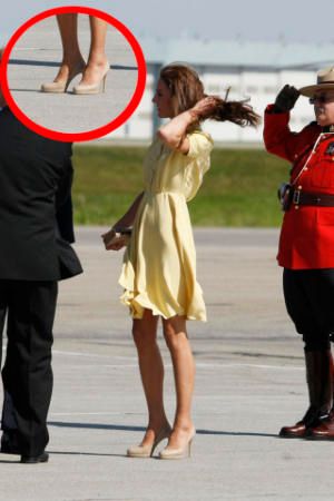 Kate Middleton e il vento una lotta senza fine