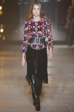 Paris Fashion Week Isabel Marant sfila in passerella