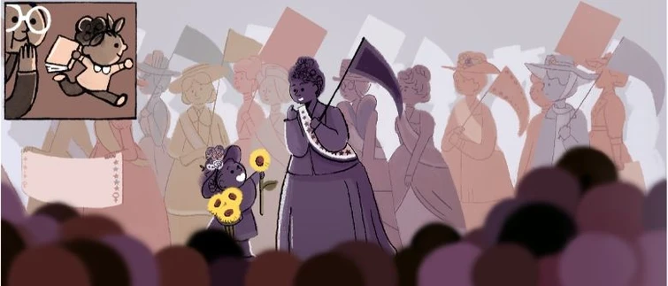 Doodle di google confonde la Giornata della donna con la Festa della mamma