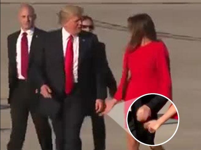 Hope la donna che è riuscita a rubare la scena a Melania Trump