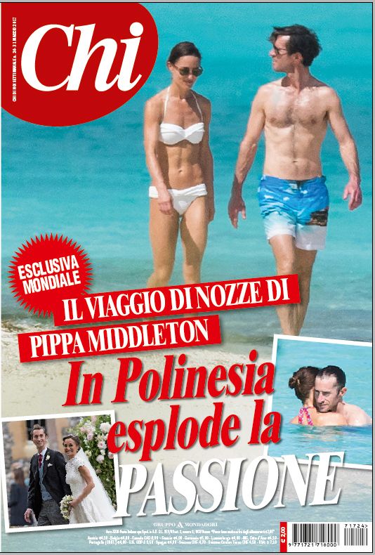 Tra Pippa Middleton e il marito esplode la passione in luna di miele