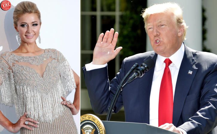 Paris Hilton difende le uscite sessiste di Donald Trump