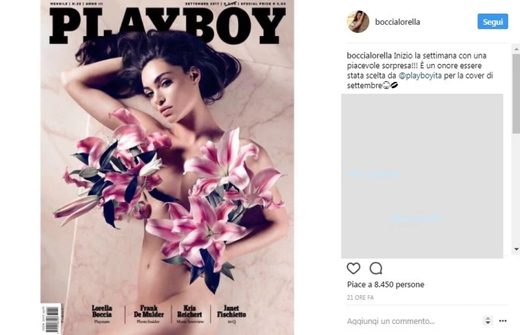 Sexy da togliere il fiato così Lorella Boccia ha conquistato Playboy