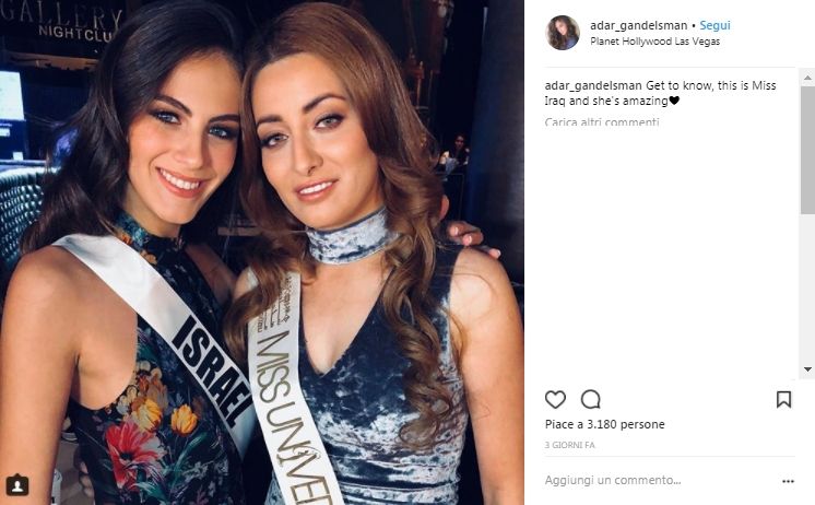 Le due Miss e il selfie della discordia