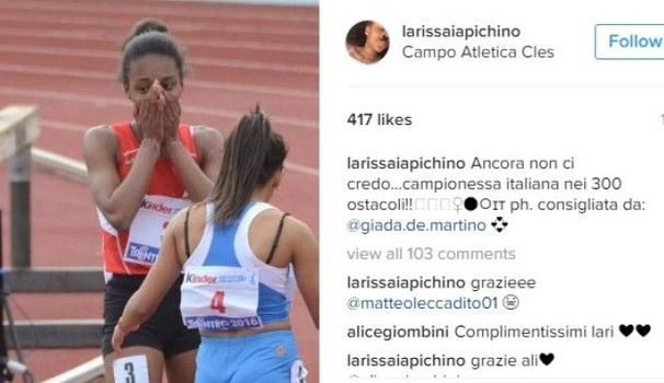 Larissa Iapichino batte il record della mamma Fiona May