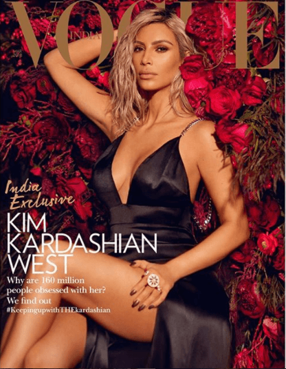 Kim Kardashian e lennesima polemica questa volta è sulla copertina