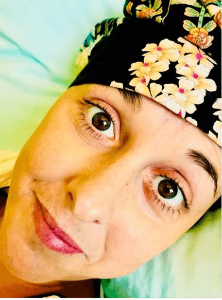 Nadia Toffa in ospedale durante la chemioterapia A chi mi augura di morire