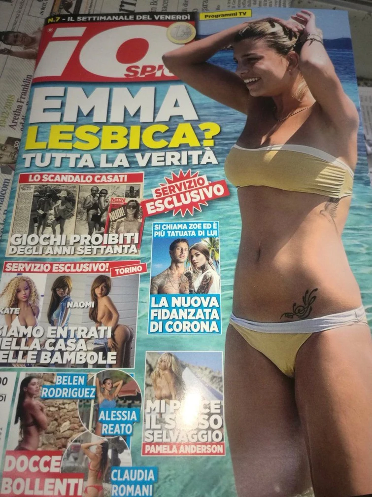Emma Marrone lesbica titola una rivista di gossip E la cantante salentina si scatena Dovete vergognarvi