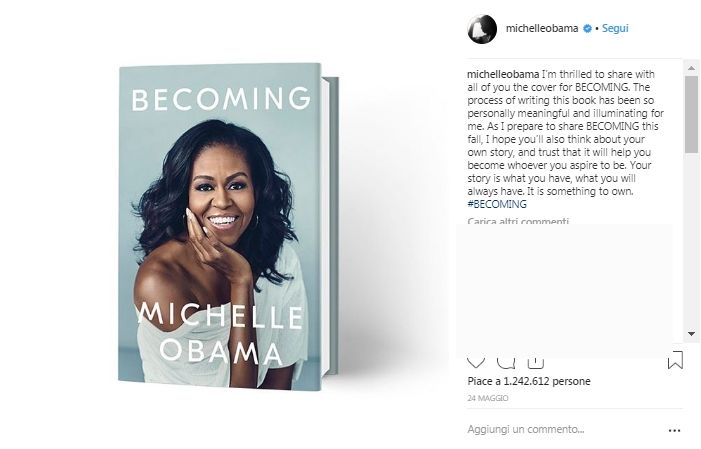 Michelle Obama in arrivo la sua autobiografia presentazioni sold out e popolarità alle stelle