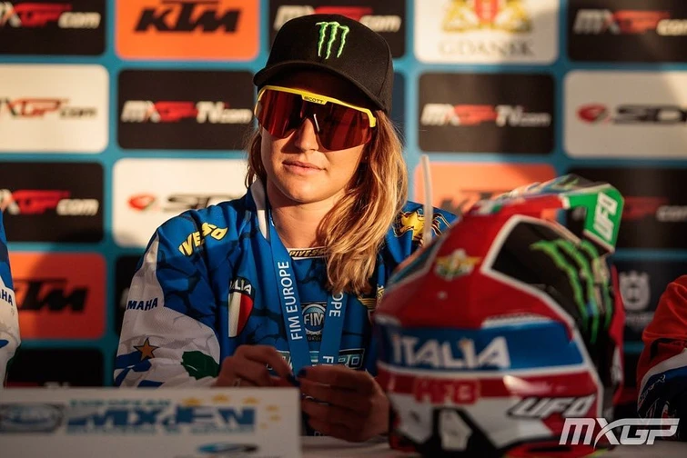 Il fenomeno Kiara Fontanesi sei volte campionessa del mondo di motocross