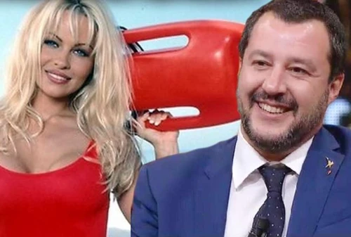 Pamela Anderson contro Matteo Salvini In Italia clima da fascismo La replica