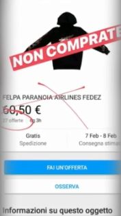 Le felpe di Fedez a 12 mila euro su Ebay il rapper Non compratele
