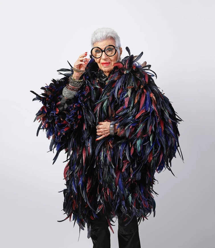 Iris Apfel la fashion icon e ora anche modella a 97 anni