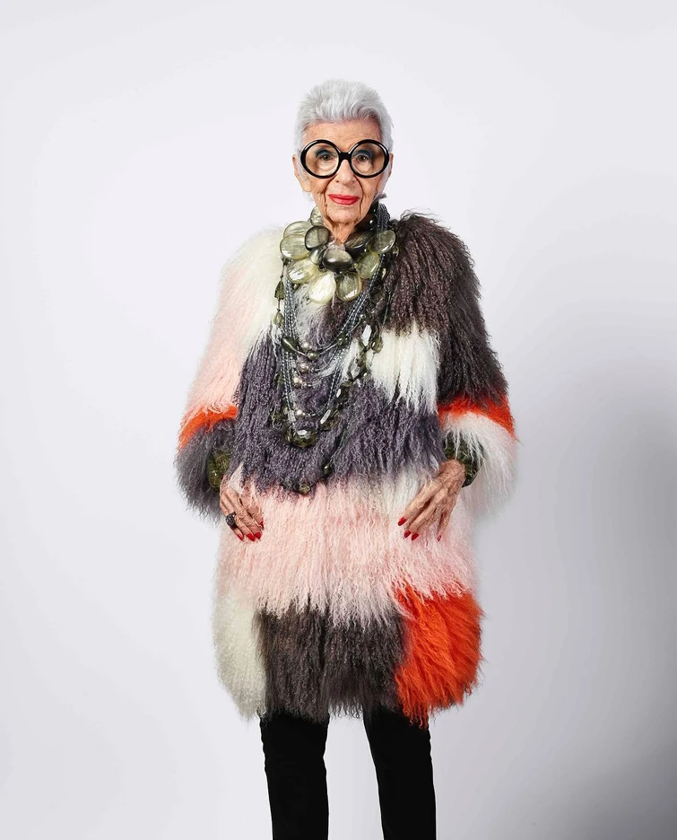 Iris Apfel la fashion icon e ora anche modella a 97 anni