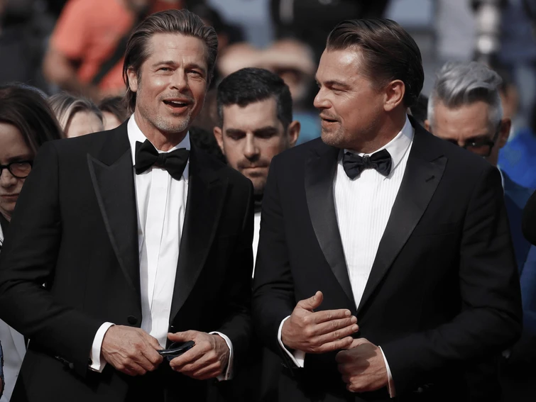 Chi è più bello Brad o Leo A Cannes tutte pazze di Pitt e DiCaprio