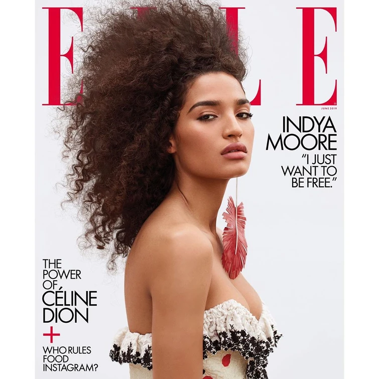 Indya la prima modella trans sulla copertina di Elle
