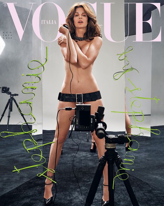 Claudia Schiffer e Stephanie Seymour senza veli su Vogue dopo 25 anni
