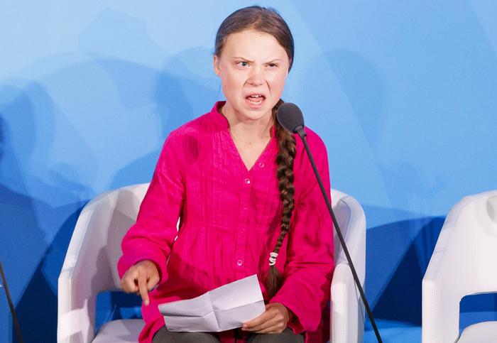 Greta Thunberg allOnu tra lacrime e rabbia