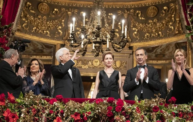 La prima alla Scala con Tosca ovazione per Mattarella