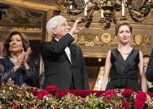 La prima alla Scala con Tosca ovazione per Mattarella