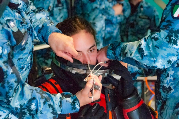 Chiara la prima palombara nella storia della Marina