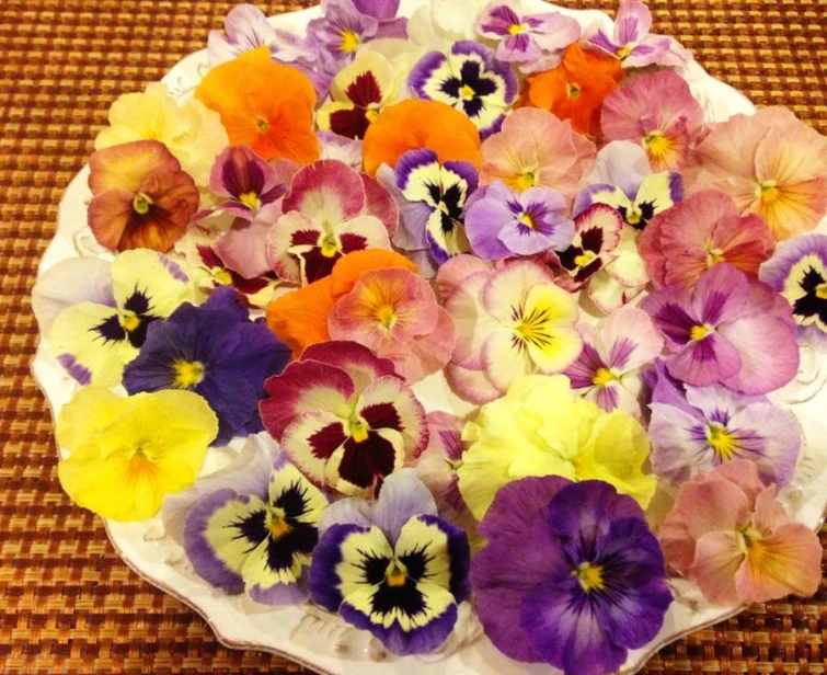 A tavola con i fiori commestibili