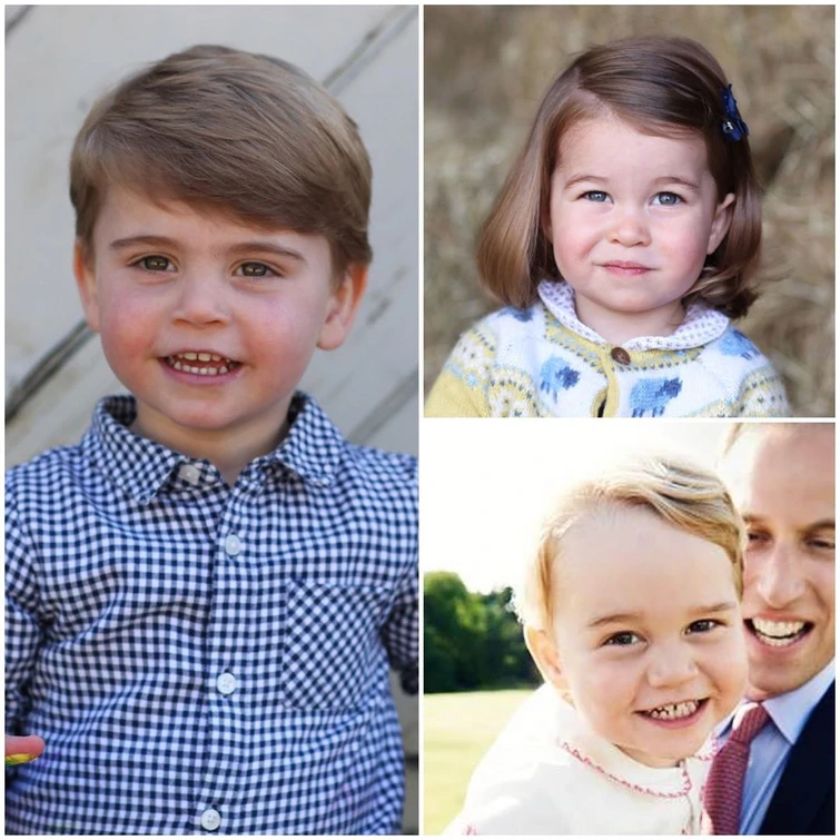 Il principe in carriola Louis compie 5 anni Ecco perché stavolta la foto non è di mamma Kate