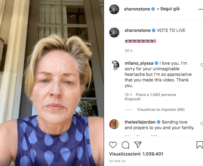 Il dramma di Sharon Stone