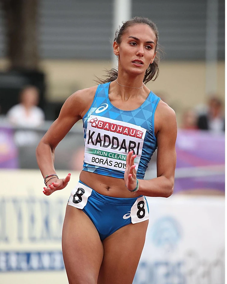Dalia Kaddari la ragazza sarda più veloce dItalia nei 200 metri