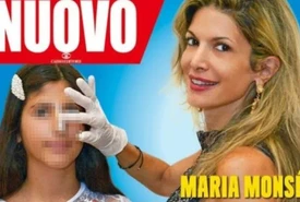Maria Monsè e il ritocchino alla figlia di 14 anni in copertina scoppia la polemica