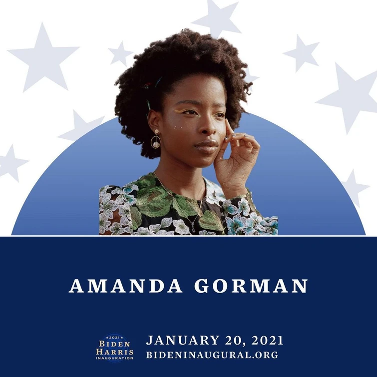 Sui gradini del Capitol di Washington la poetessa di 22enne su Amanda Gorman incanta tutti