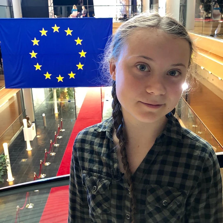 Il grande gesto di Greta Thunberg ma questa volta in clima non centra