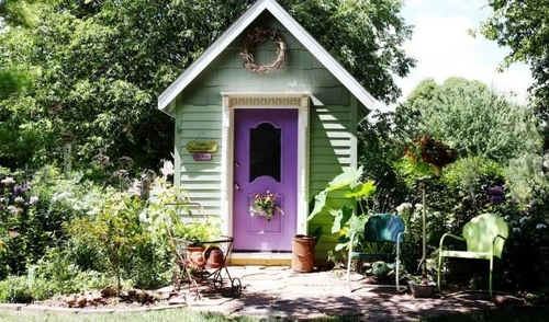 She shed il capanno da giardino tutto al femminile