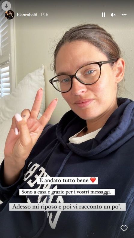 Bianca Balti inizia lanno mostrandosi nuda su Instagram con le cicatrici della mastectomia in evidenza
