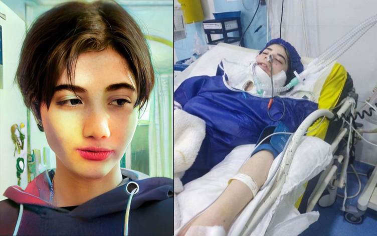 Picchiata dalla polizia spinta dal treno e ridotta in coma la ragazza iraniana di 16 anni in fin di vita
