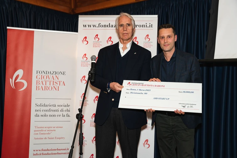 Fondazione Baroni al circolo canottieri Aniene la premiazione  dei bandi 2022 del terzo settore