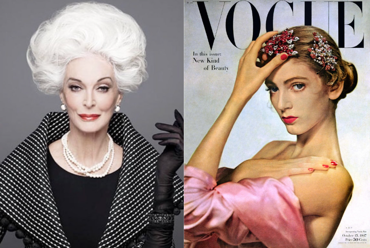 Carmen dellOrefice la modella più longeva di sempre e la più giovane a finire in copertina Oggi ha 92 anni