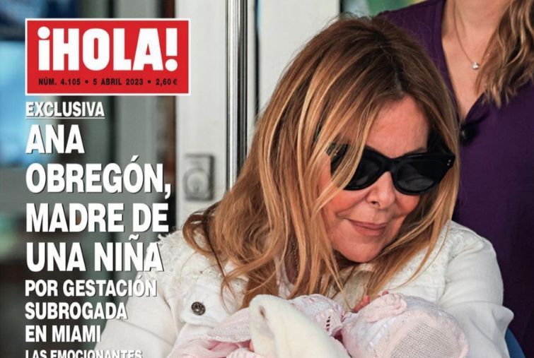 Ana Obregon dopo la morte del figlio diventa nuovamente madre a 68 anni Le foto
