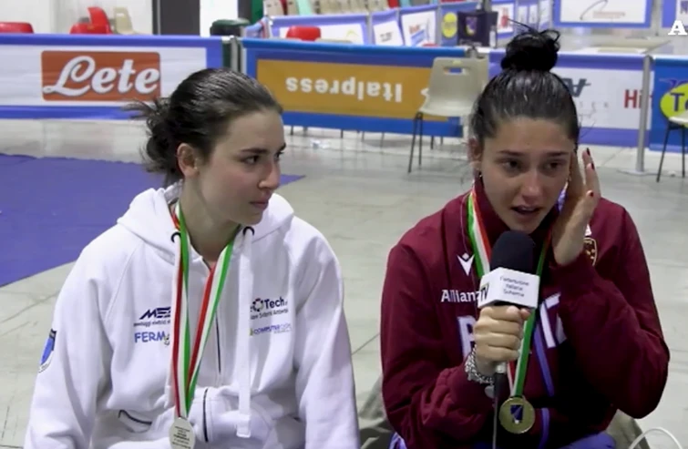 Gaia Traditi ed Emilia Rossatti rivali nello sport e amiche per sempre