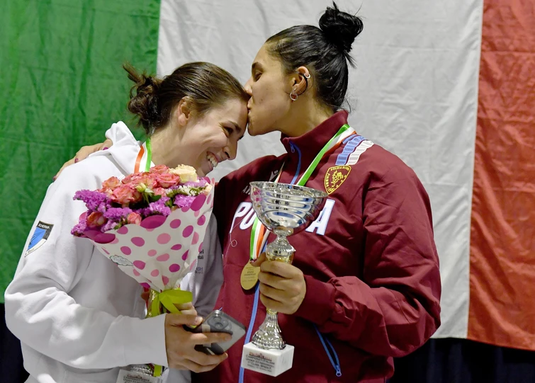 Gaia Traditi ed Emilia Rossatti rivali nello sport e amiche per sempre
