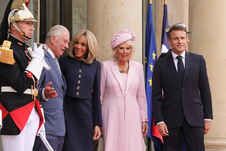 Carlo e Camilla in visita a Parigi
