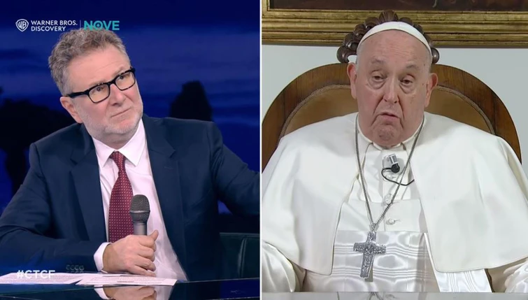 Fabio Fazio intervista il Papa sulla Nove