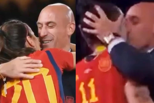 Bacio in bocca alla giocatrice in mondovisione lo scandalo che travolge il calcio femminile spagnolo